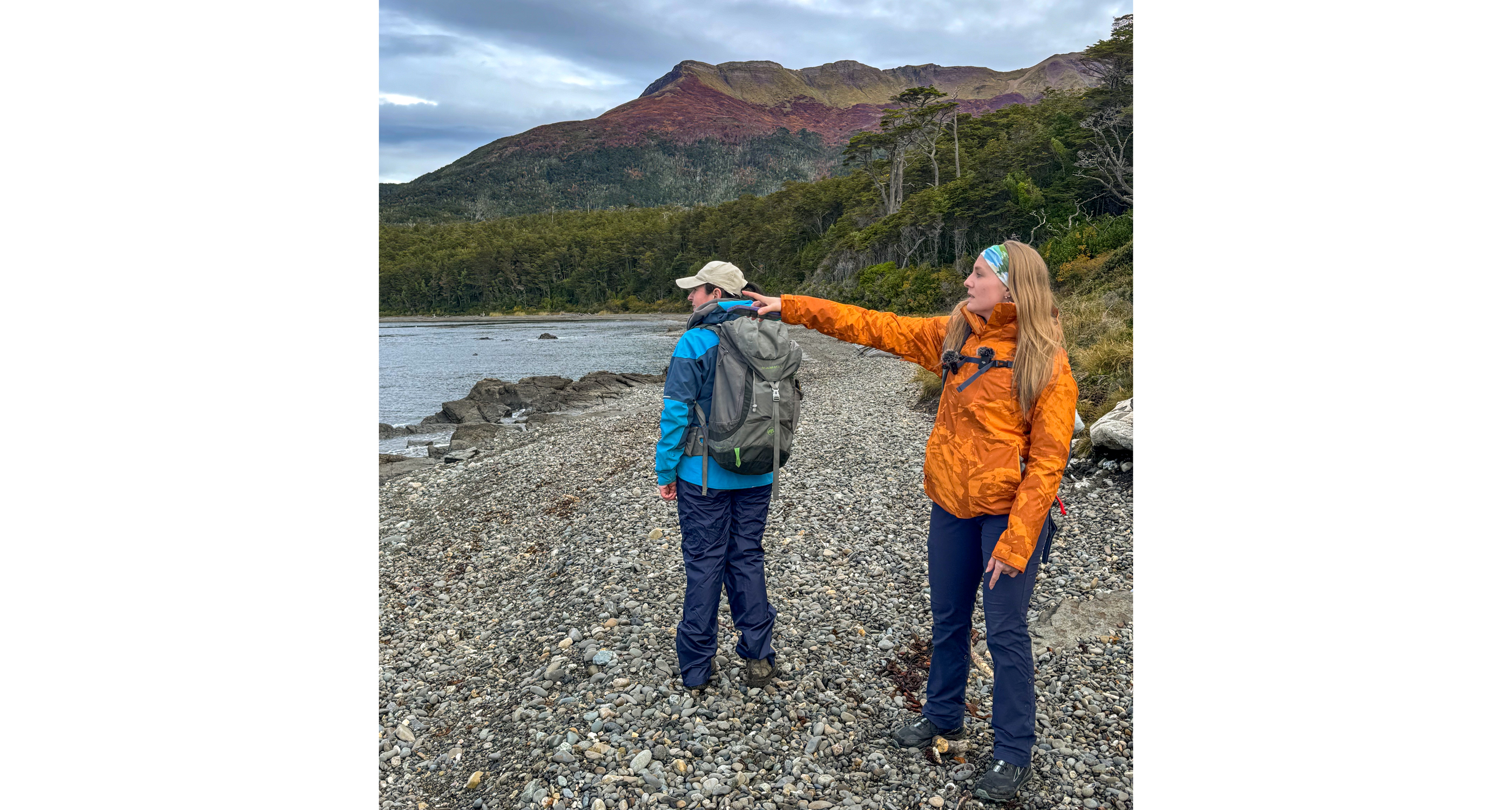 Nothing like a good point! Here I'm exploring the soon-to-be-established Cape Froward National Park at the southern tip of the Americas.