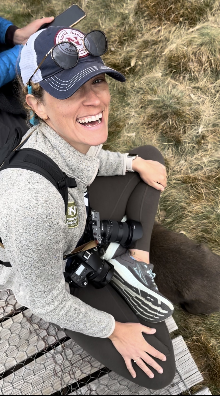 While sitting on the boardwalk at Cradle Mountain, the momma wombat walked directly underneath me!