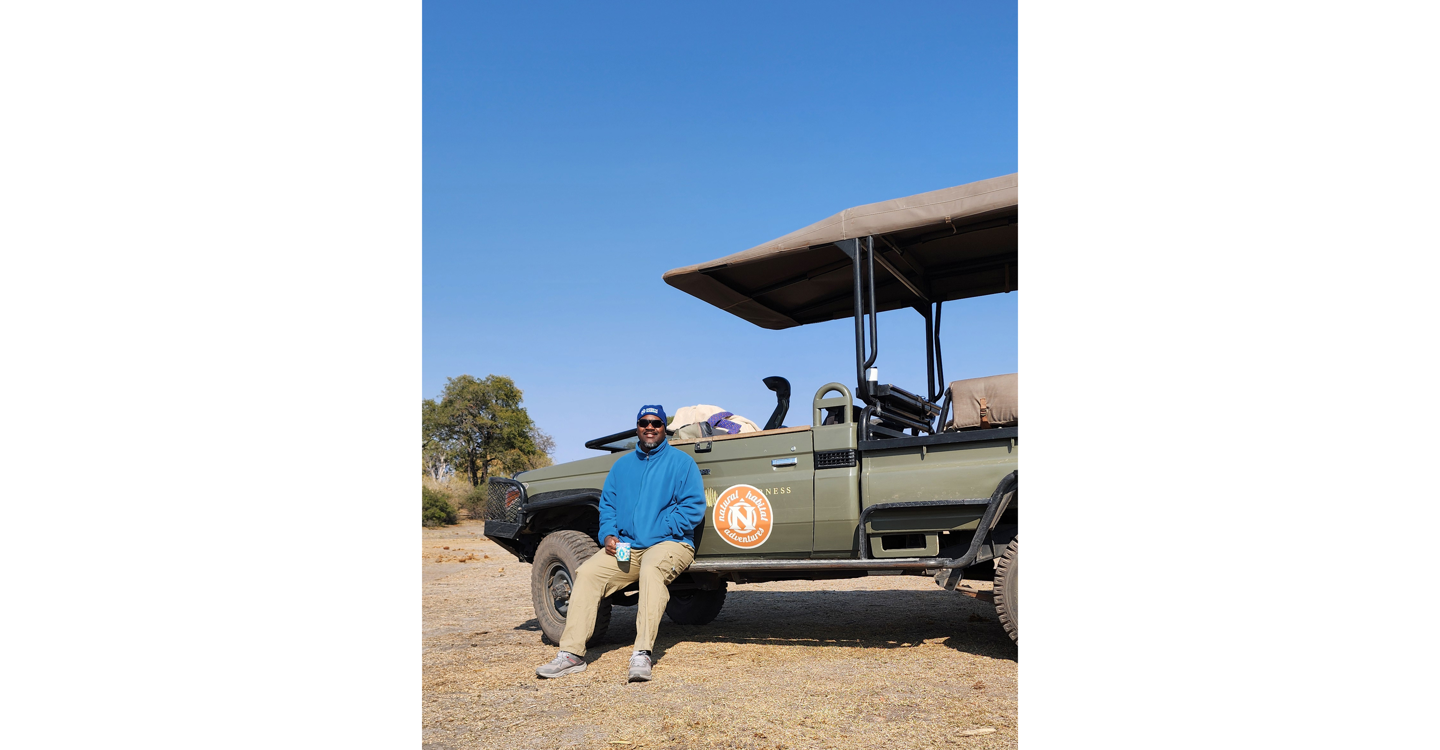 Hot Coco break in Botswana