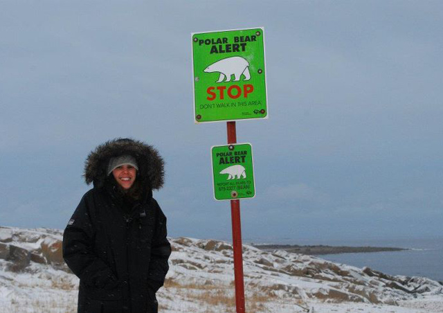 In Churchill, Manitoba, the 'Polar Bear Capital of the World!'