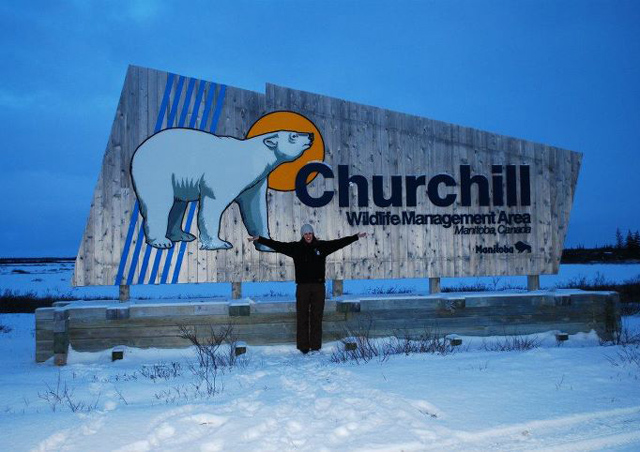 Exploring the tundra in Churchill